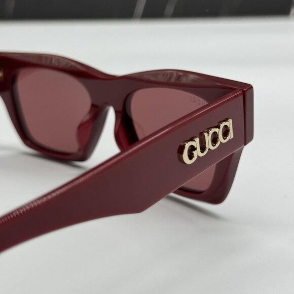NEW GUCCI GG1835SA 003 RED WOMEN SUNGLASSES GUCCI - Picture 5 of 10